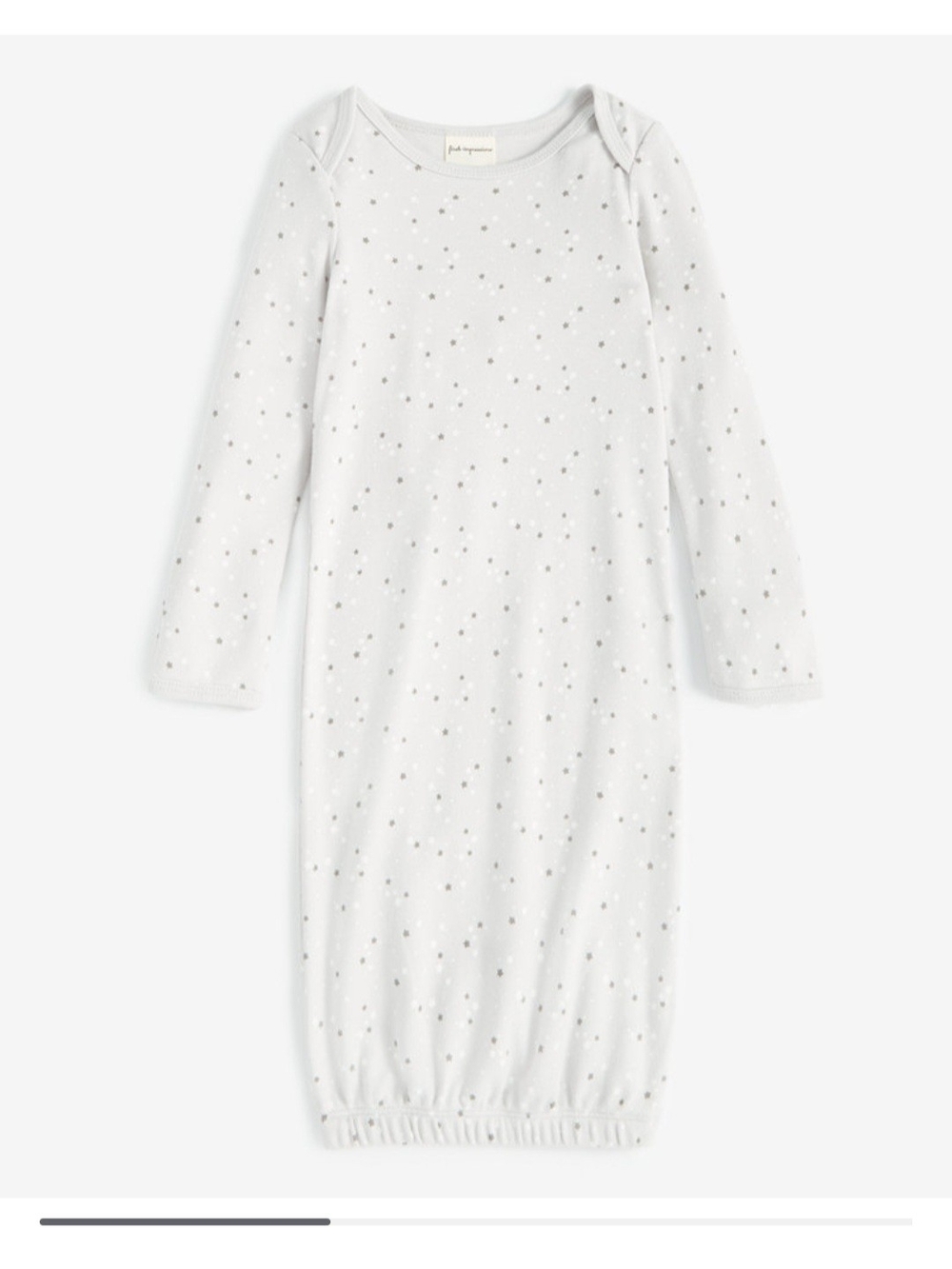 First Impressions Baby Boy or Baby Girl Cotton Stars Gown